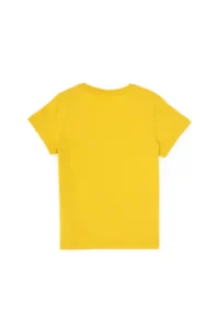 US Polo Assn. Boys' Yellow Crew Neck single jersey T-Shirt - Image 2