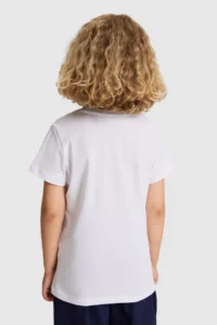 US Polo Assn. Boys' WHITE Crew Neck T-Shirt - Image 5