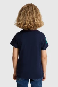 US Polo Assn. Boys' NAVY BLUE Crew Neck T-Shirt - Image 5