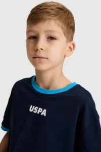 US Polo Assn. Boys' NAVY BLUE Crew Neck T-Shirt - Image 2