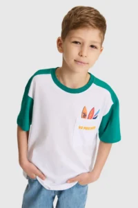 US Polo Assn. Boys' WHITE Crew Neck T-Shirt