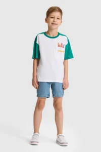 US Polo Assn. Boys' WHITE Crew Neck T-Shirt - Image 4