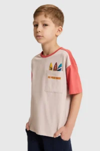 US Polo Assn. Boys' Stone Crew Neck T-Shirt - Image 3