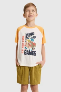 US Polo Assn. Boys' Mango Crew Neck T-Shirt
