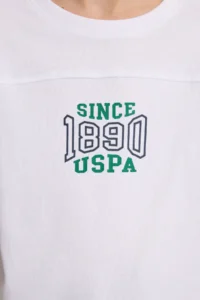 US Polo Assn. Boys' WHITE Crew Neck T-Shirt - Image 6