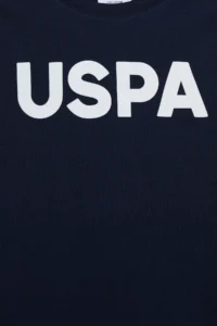 US Polo Assn. Boys' NAVY BLUE Crew Neck Basic T-Shirt - Image 3