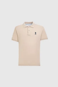 US Polo Assn. Men Stone slim Fit Polo Shirt Collar Basic T-Shirt - Image 7