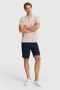US Polo Assn. Men Stone Regular Fit Polo Shirt Collar Basic T-Shirt - Image 4