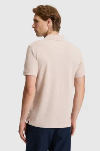 US Polo Assn. Men Stone Regular Fit Polo Shirt Collar Basic T-Shirt - Image 5