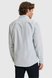 US Polo Assn. Men Water Green Long Sleeve Basic Shirt - Image 6