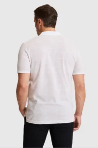US Polo Assn. Men Light Gray Regular Fit Polo Shirt Collar T-Shirt - Image 5