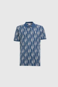 US Polo Assn. Men Light NAVY Regular Fit Polo Shirt Collar T-Shirt - Image 7