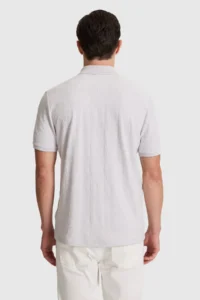 US Polo Assn. Men Light Gray T-Shirt - Image 5