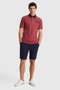US Polo Assn. Men Cherry Regular Fit Polo Shirt Collar T-Shirt - Image 4