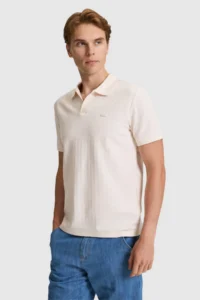 US Polo Assn. Men Cream T-Shirt - Image 3