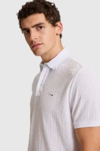 US Polo Assn. Men WHITE T-Shirt - Image 2