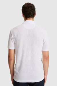 US Polo Assn. Men WHITE T-Shirt - Image 5