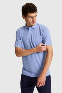 US Polo Assn. Men Purple T-Shirt - Image 3