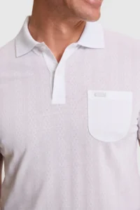 US Polo Assn. Men WHITE Regular Fit Polo Shirt Collar T-Shirt - Image 6