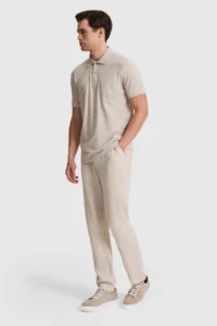 US Polo Assn. Men Stone Regular Fit Polo Shirt Collar T-Shirt - Image 4
