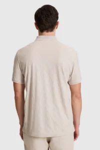 US Polo Assn. Men Stone Regular Fit Polo Shirt Collar T-Shirt - Image 5