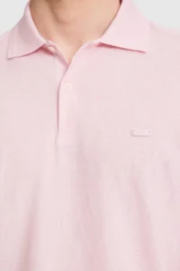 US Polo Assn. Men Light PINK Regular Fit Polo Shirt Collar T-Shirt - Image 6