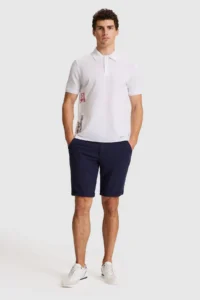 US Polo Assn. Men WHITE Regular Fit Polo Shirt Collar T-Shirt - Image 4