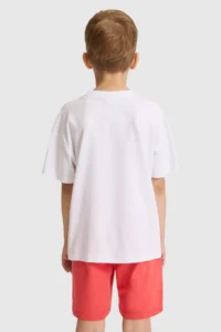 US Polo Assn. Boys' WHITE Crew Neck T-Shirt - Image 5