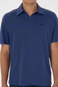 US Polo Assn. Men comfort Fit Wacky Collar Indigo T-Shirt - Image 6