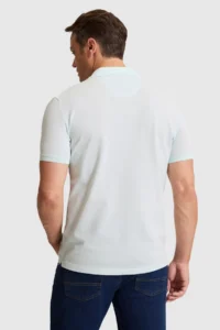 US Polo Assn. Men Water Green Regular Fit Polo Shirt Collar Basic T-Shirt - Image 5