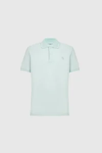 US Polo Assn. Men Water Green Regular Fit Polo Shirt Collar Basic T-Shirt - Image 7