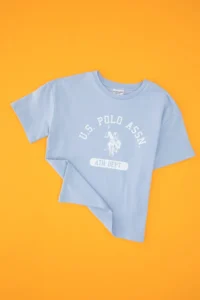 US Polo Assn. Boys' BLUE Crew Neck T-Shirt
