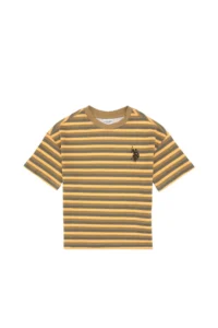 US Polo Assn. Boys' Khaki T-Shirt - Image 2