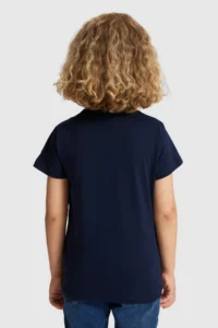 US Polo Assn. Boys' NAVY BLUE Crew Neck Basic T-Shirt - Image 5