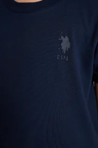 US Polo Assn. Boys' NAVY BLUE Crew Neck Basic T-Shirt - Image 6