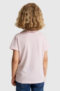 US Polo Assn. Boys' Light PINK Crew Neck Basic T-Shirt - Image 5