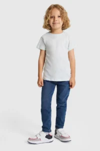 US Polo Assn. Boys' Water Green Crew Neck Basic T-Shirt - Image 4