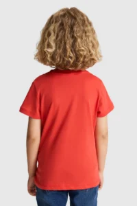 US Polo Assn. Boys' Red Crew Neck Basic T-Shirt - Image 5