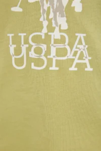US Polo Assn. Boys' Green Crew Neck T-Shirt - Image 7