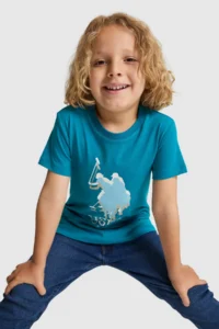 US Polo Assn. Boys' Petrol Crew Neck T-Shirt - Image 3