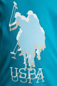 US Polo Assn. Boys' Petrol Crew Neck T-Shirt - Image 6