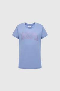 US Polo Assn. Girls' Crew Neck Purple Basic T-Shirt - Image 6