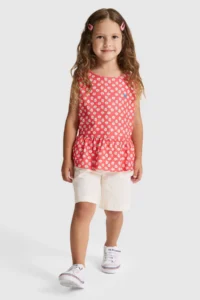 US Polo Assn. Girls' Red T-Shirt - Image 4
