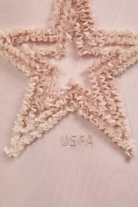 US Polo Assn. Girls' Crew Neck Light PINK T-Shirt - Image 7