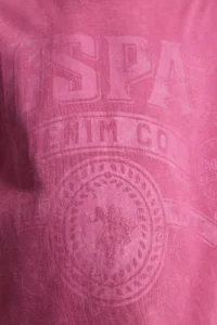 US Polo Assn. Girls' Fuchsia Crew Neck T-Shirt - Image 6
