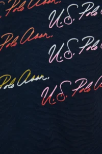US Polo Assn. Girls' Crew Neck NAVY BLUE T-Shirt - Image 7