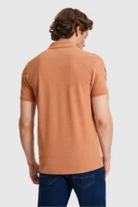 US Polo Assn. Men slim Fit Polo Shirt Collar Dusty ROSE Basic T-Shirt - Image 5