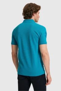 US Polo Assn. Men slim Fit Polo Shirt Collar Petrol Basic T-Shirt - Image 5