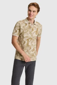 US Polo Assn. Men Light Khaki T-Shirt