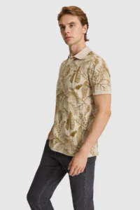 US Polo Assn. Men Light Khaki T-Shirt - Image 3